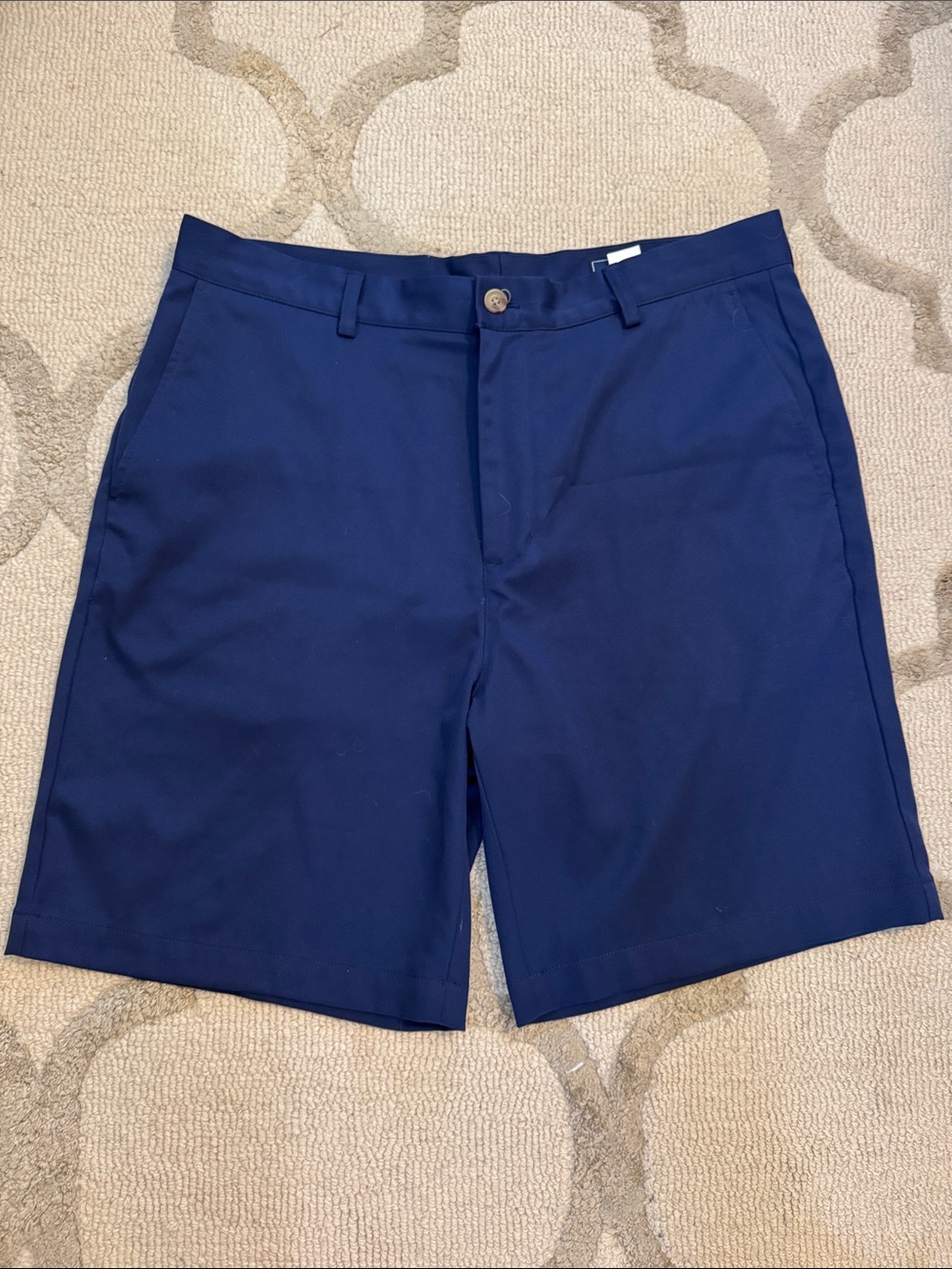 Vineyard Vines Men's Navy Flat-Front Links Shorts